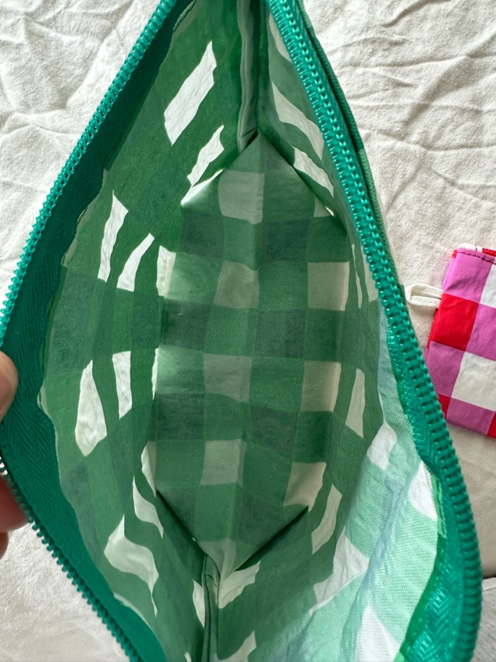 BAGGU checkered pouch set - Picture 5 of 8